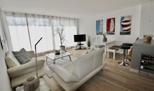 Apartmenthaus Hafenspitze Ap. 32, Blickrichtung Binnenhafen Nord/offenes Meer