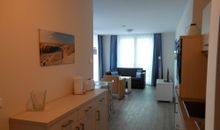 Apartmenthaus Hafenspitze Ap. 32, Blickrichtung Binnenhafen Nord/offenes Meer