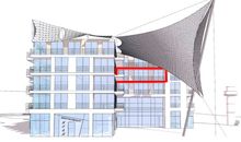 Apartmenthaus Hafenspitze, Ap. 33 "Fördetraum" mit Sauna, Blickrichtung offene See