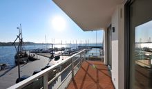 Apartmenthaus Hafenspitze  Ap. 21, Blickrichtung Binnenhafen Nord/Offenes Meer