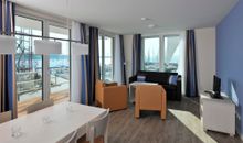 Apartmenthaus Hafenspitze  Ap. 21, Blickrichtung Binnenhafen Nord/Offenes Meer