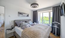 Apartmenthaus Hafenspitze, Ap. 33 "Fördetraum" mit Sauna, Blickrichtung offene See