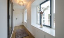 Apartmenthaus Hafenspitze Ap. 17 "Hafenflair", Blickrichtung Innenstadt/Binnenhafen