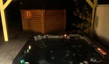 Reetdachhaus, Sauna Kota, Whirlpool u. überdachter Terrasse in Groß Schwansee