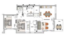 Grömitz, Stiegkamp 3, Whg. 1 - große Terrassenwohnung, 2 SZ, Nähe Yachthafen und Strand, inkl. WLAN