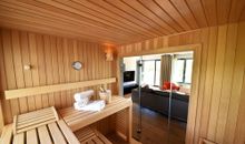 wohnungseigene Sauna zur kostenfreien Nutzung und zubuchbarem Wellnesspaket