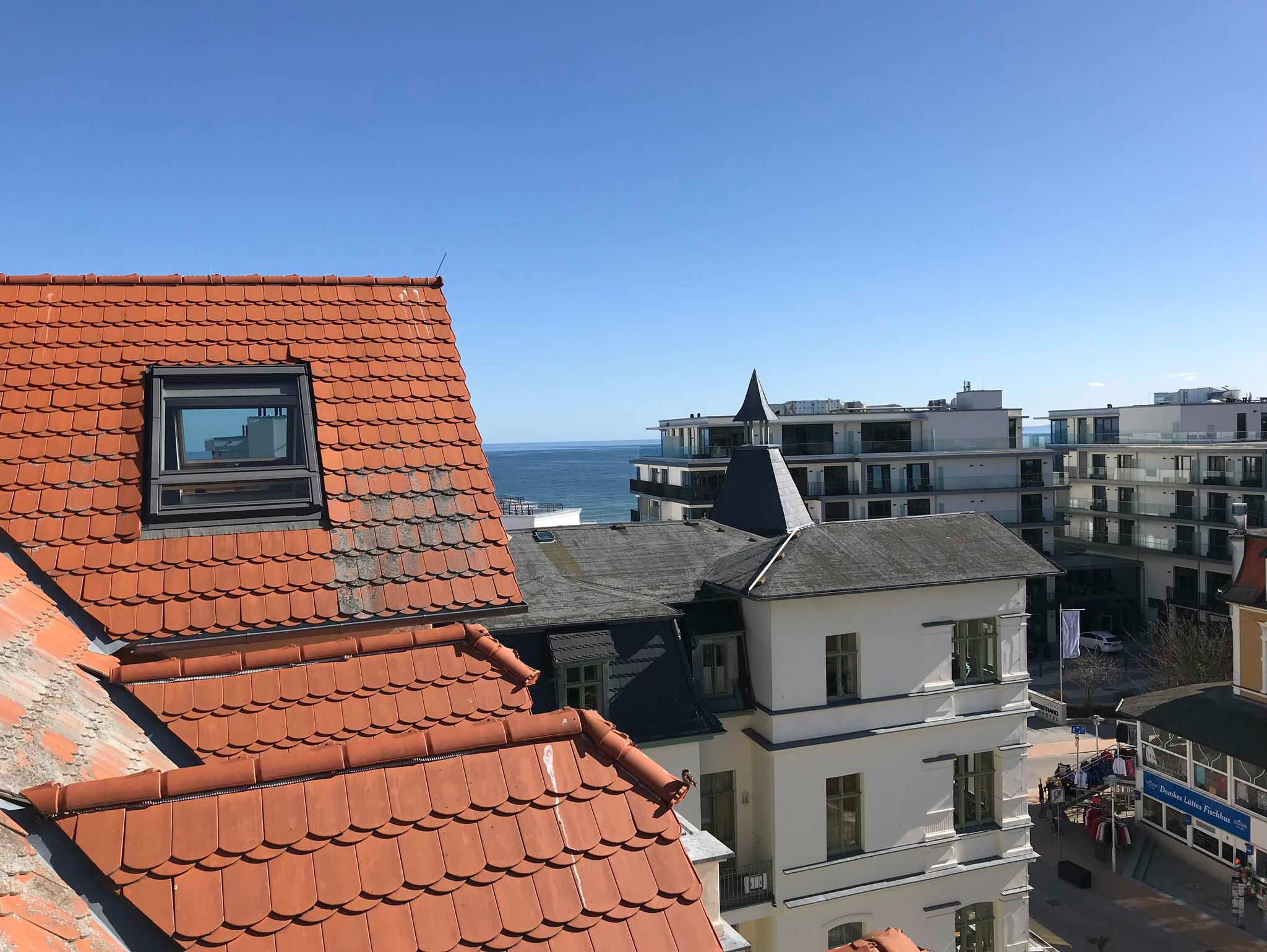 Ferienwohnung Altefähr mit Seeblick und Sonnenterrasse