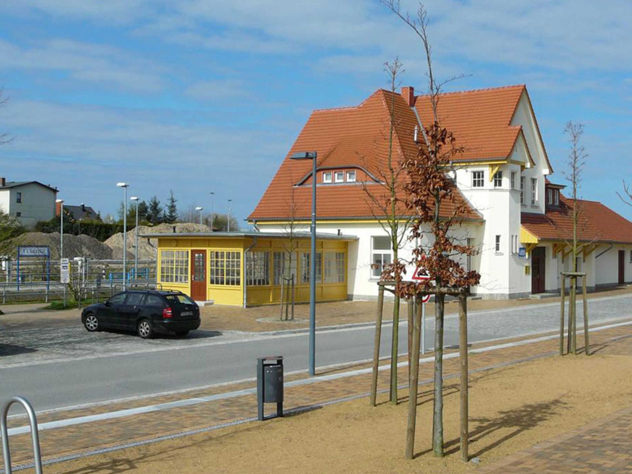 Erholung bei einer Strandwanderung im Winter