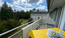 Residenz Bleichröder, Cosima: 2 Balkone mit Blick ins Grüne/ Sonnenliegen