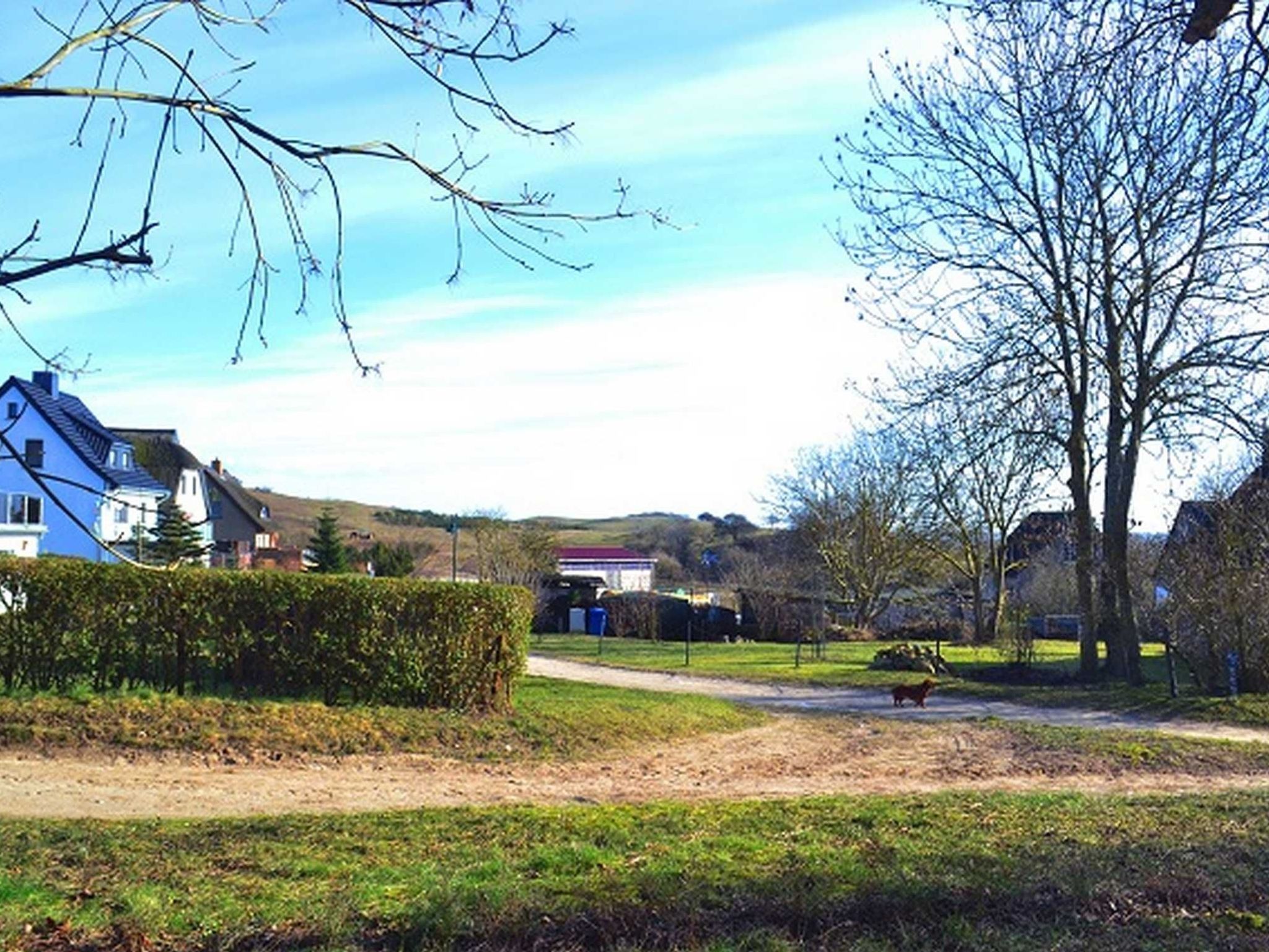 Blick auf die Terrasse