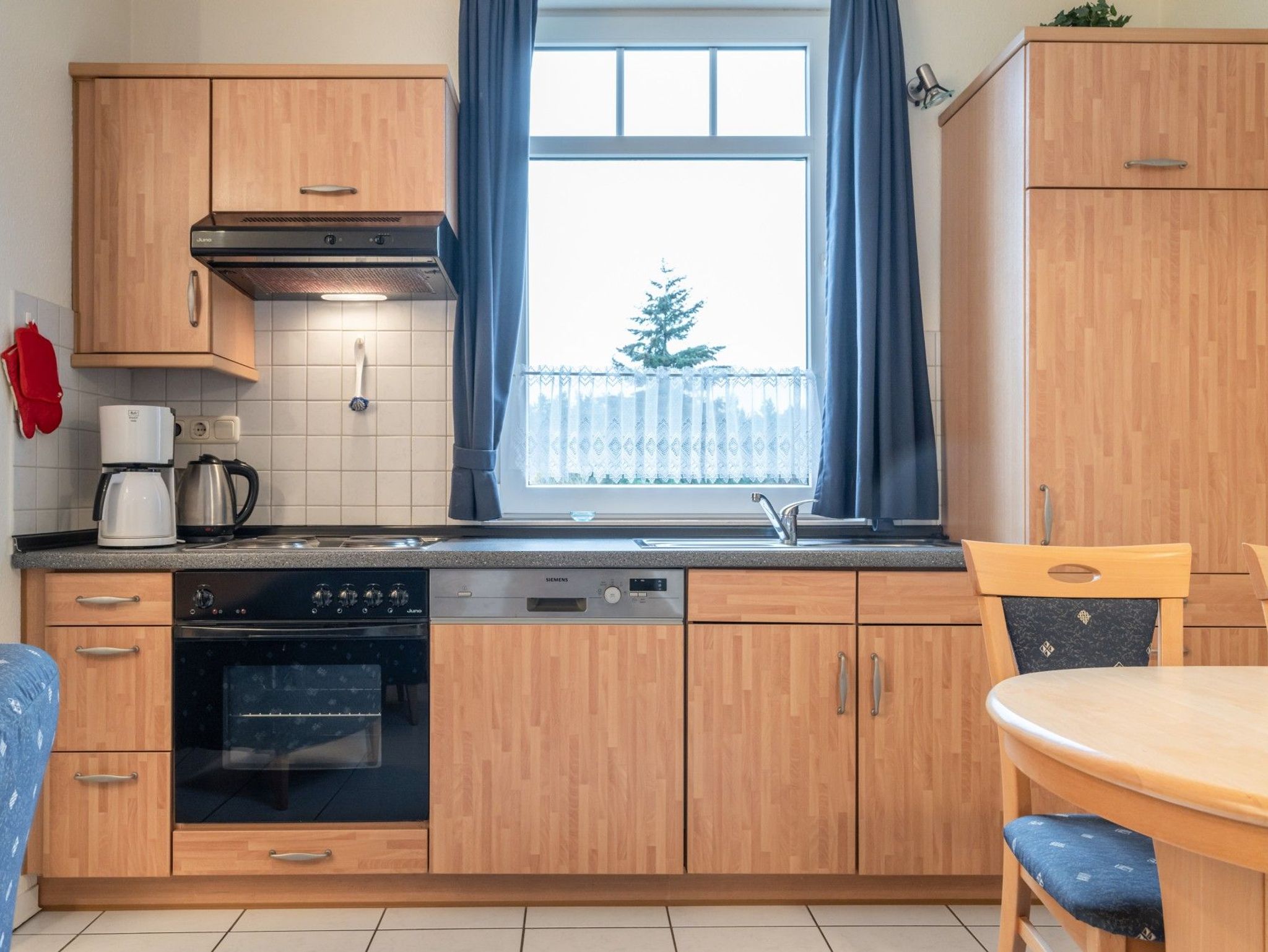 separate Küche