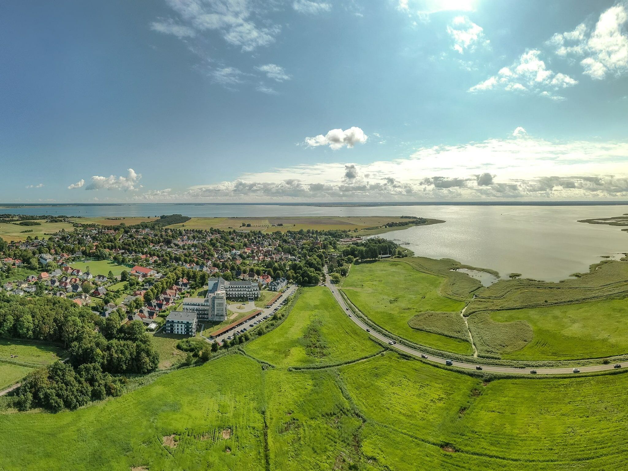 Außenansicht mit Blick auf die Terrasse