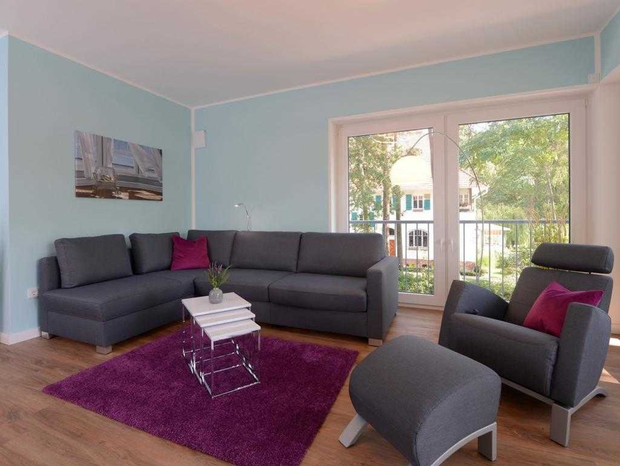 Strandvilla Gezeiten Appartement Deichlicht-hochwertiger Relaxsessel
