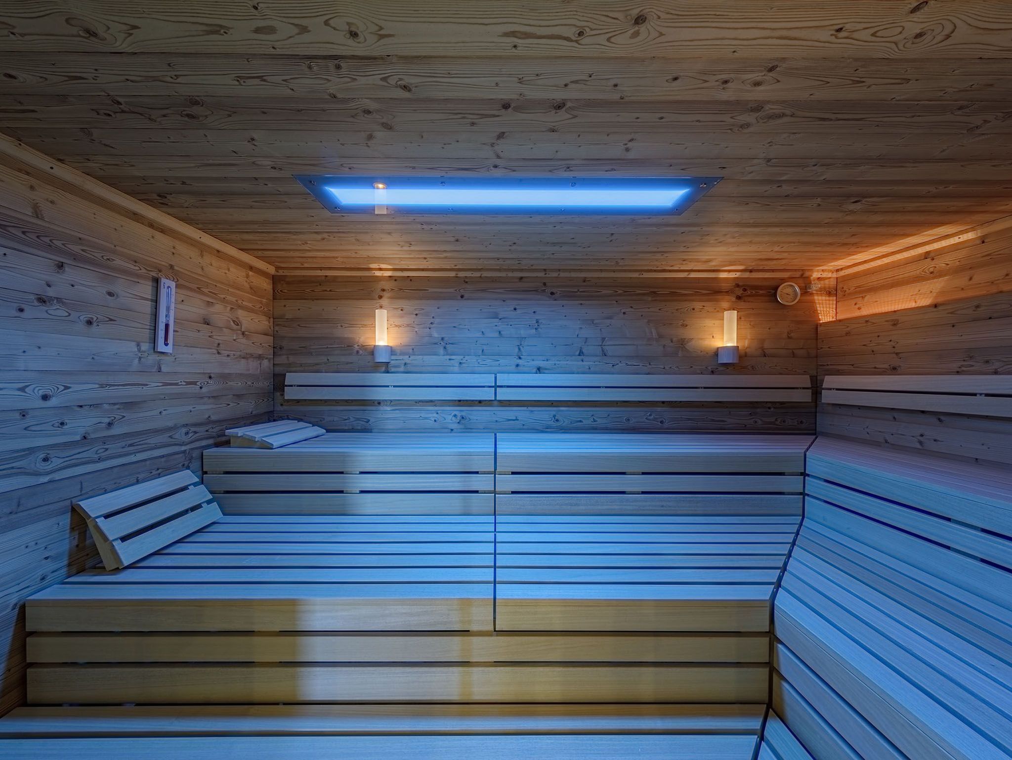 hauseigene Sauna im Ferienhaus