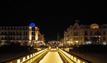 Balkon mit Sitzgelegenheit