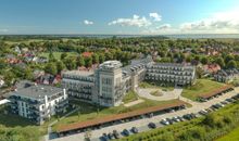 Balkon mit Blick zum Haltepunkt Rasender Roland