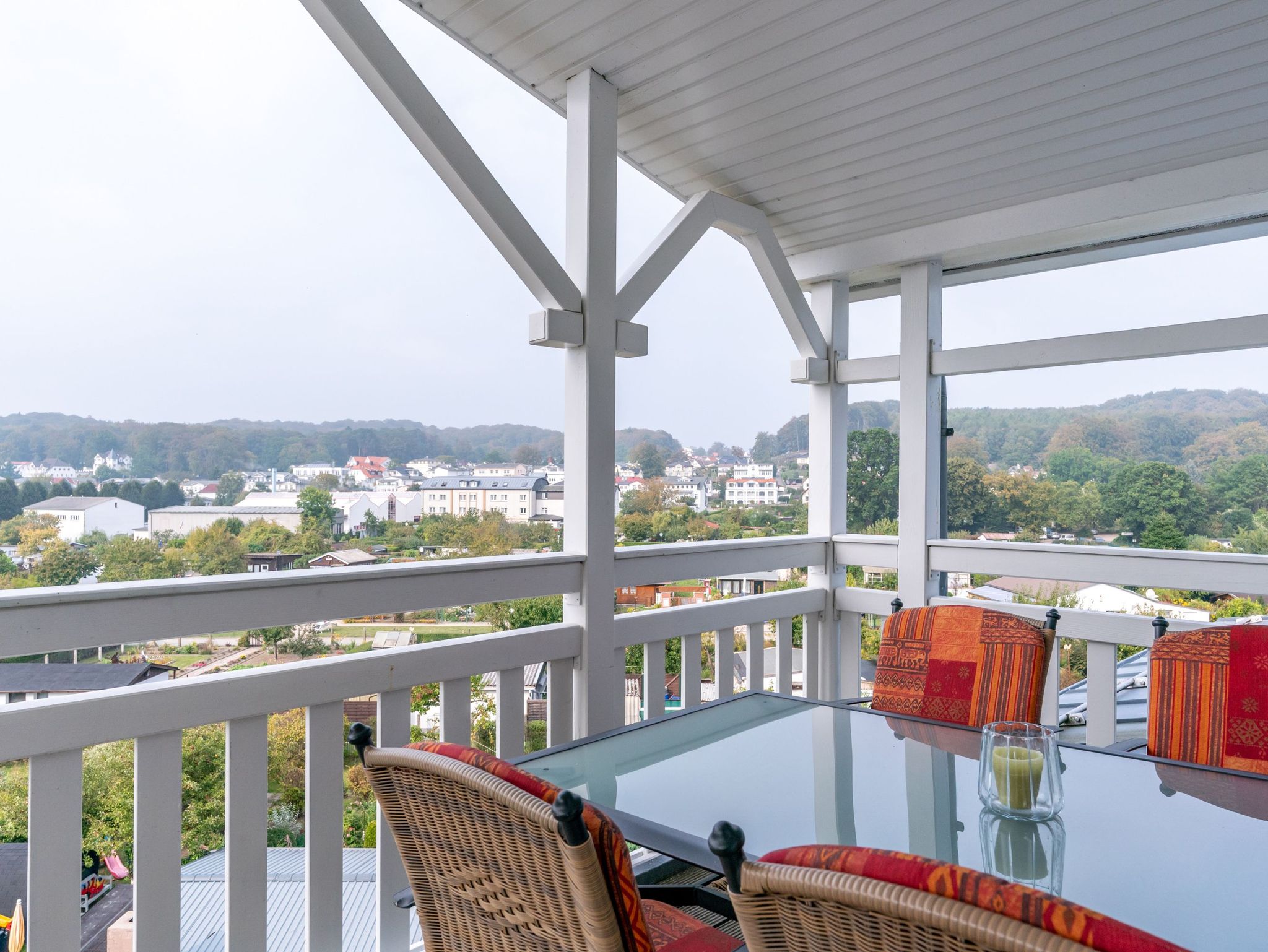 Balkon mit Aussicht