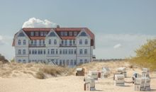 Baaber Strand mit Schneedecke