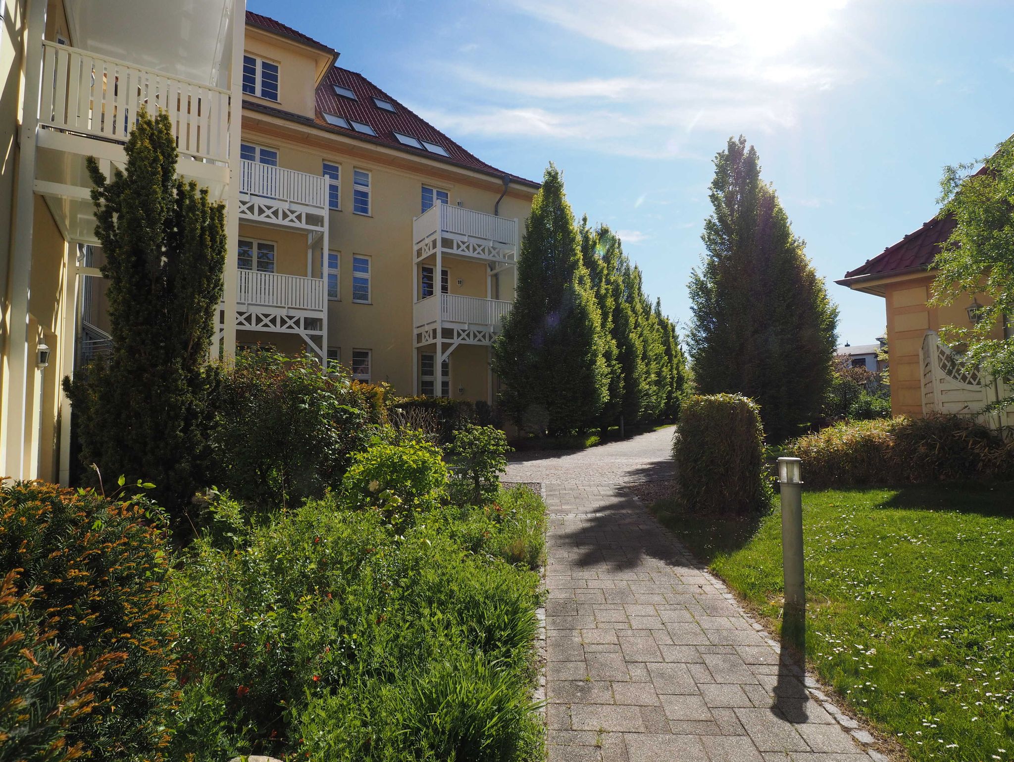 Promenade zum Strand