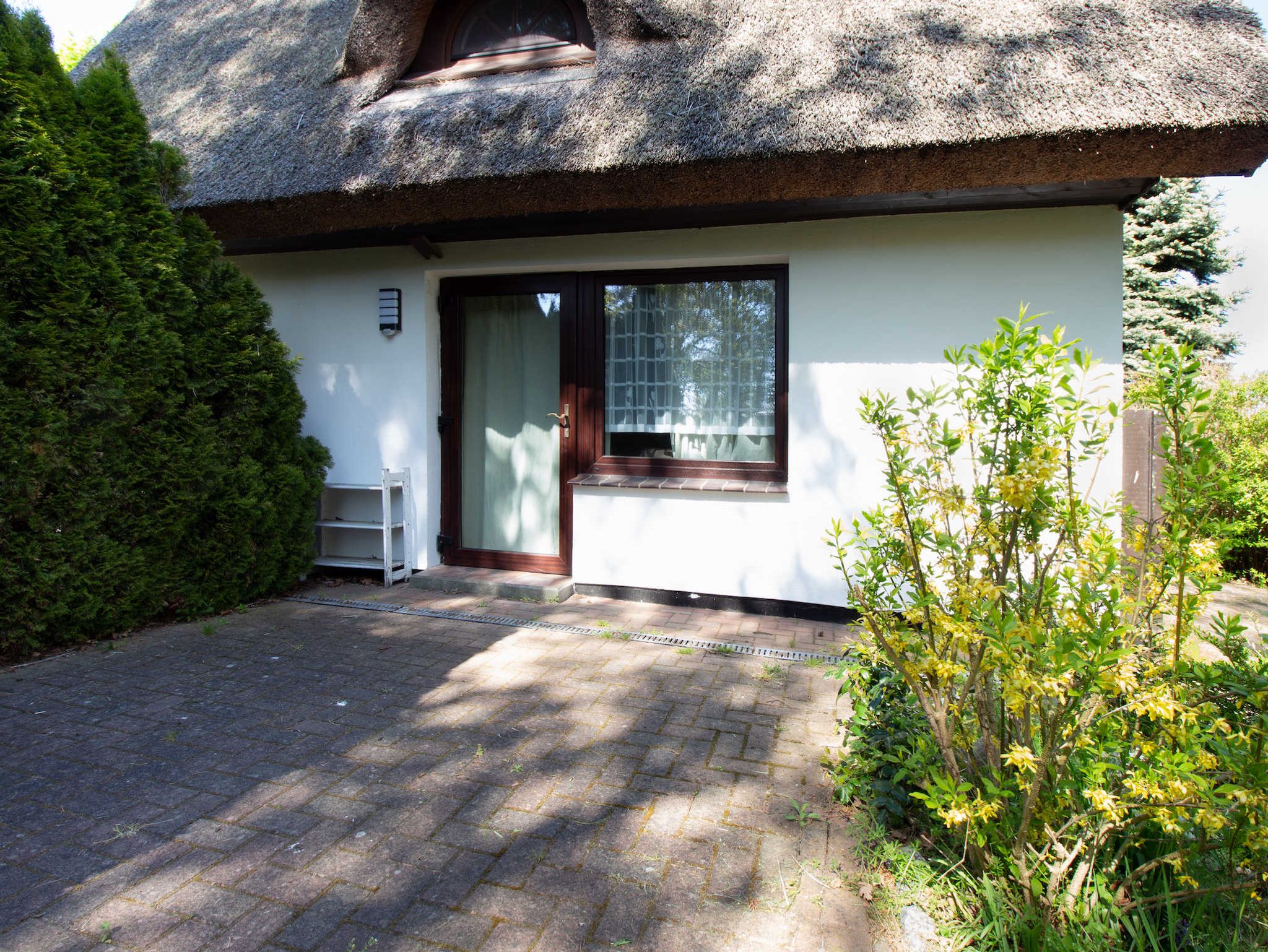 Landhaus Victoria, Schwan - Blick auf den gemütlichen Wohn-/ Essbereich