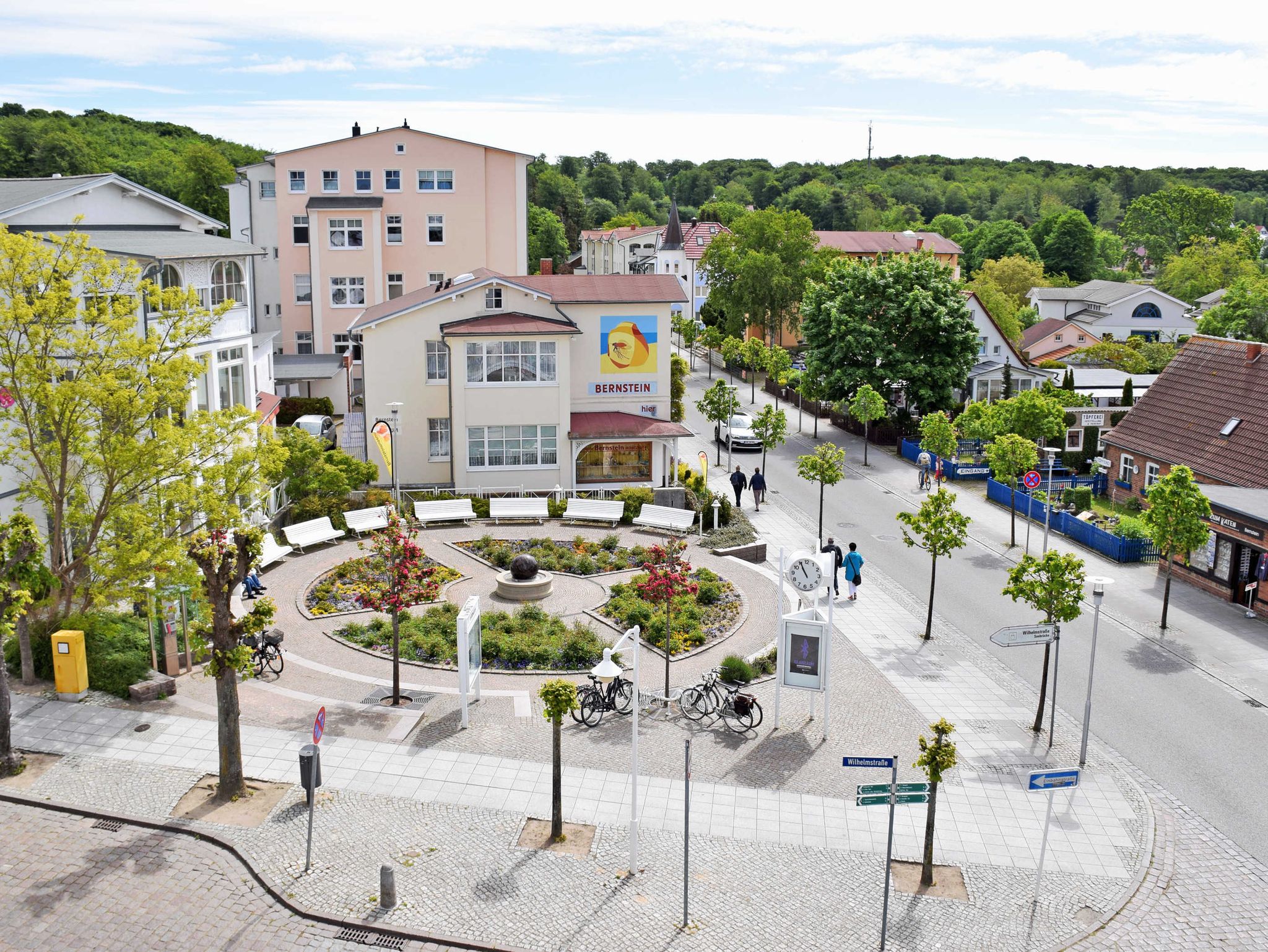 Villa Hildegard-Strandnähe-Balkon-im Zentrum von Binz/6