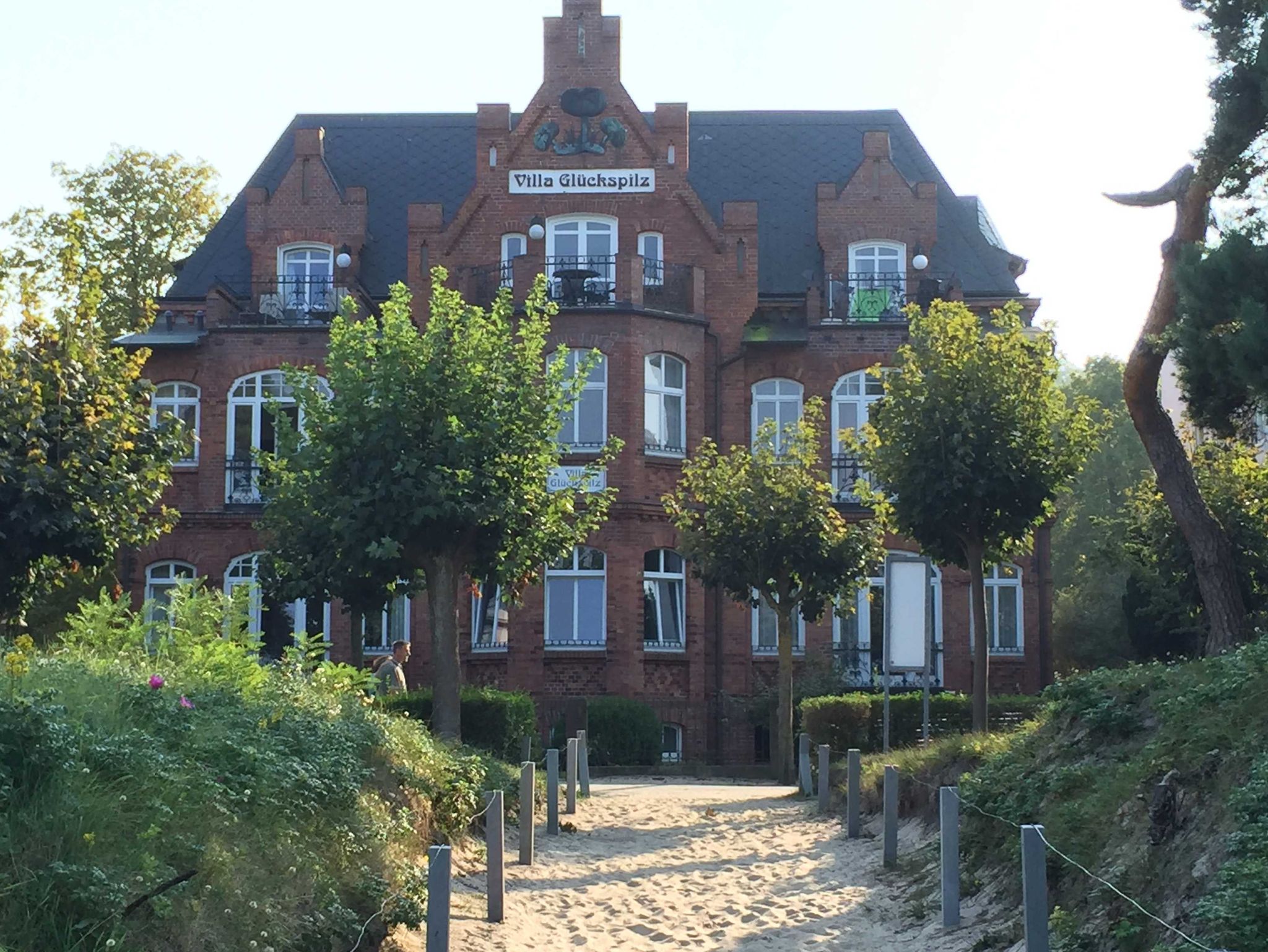 Villa Glückspilz KILIG mit Meerblick, Sauna, Strandkorb