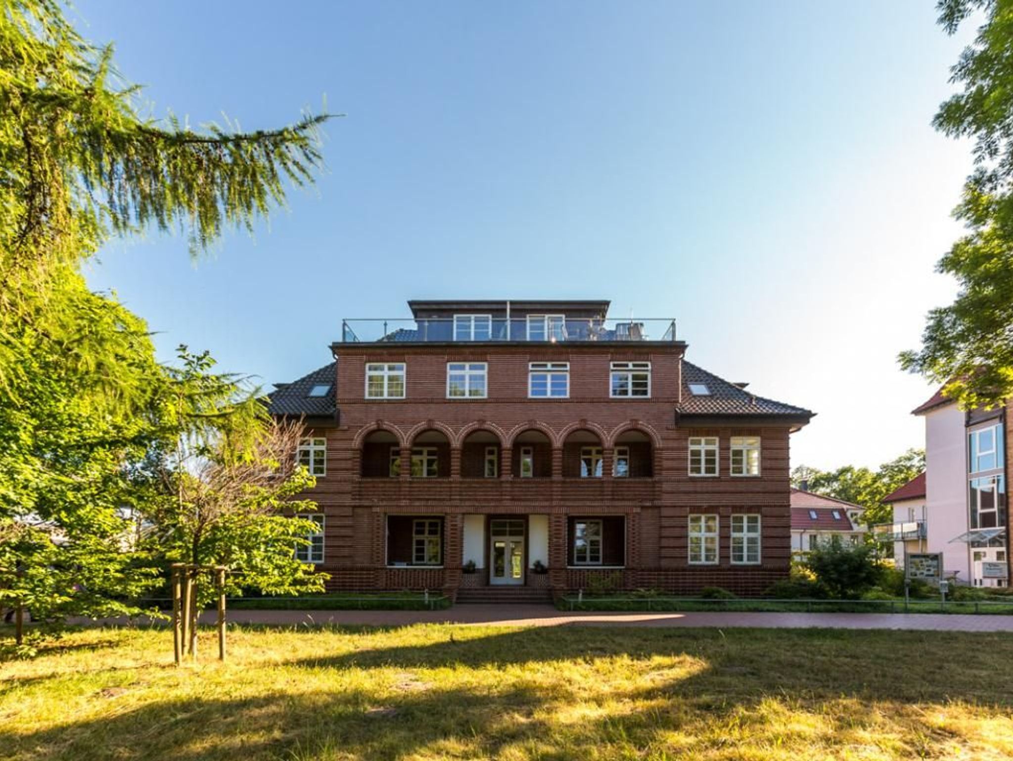 Urlauberdorf 33d- Blick auf den gemütlichen Wohnbereich