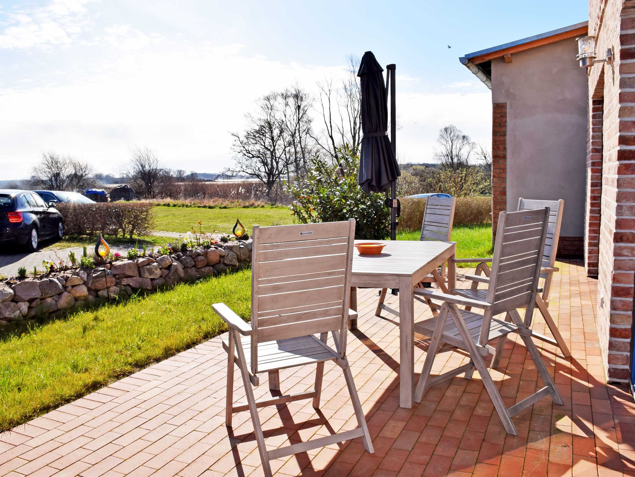 Strandkorb zur Ferienwohnung