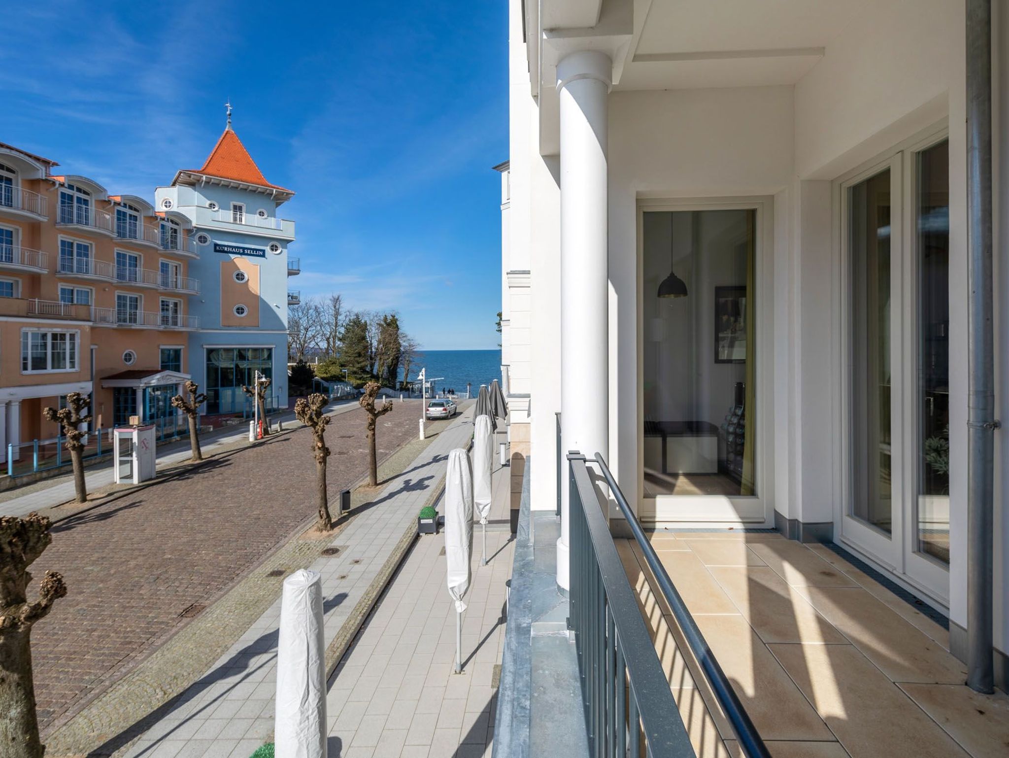 Villa Lindholm-Strandnähe -Balkon-im Zentrum von Binz/1