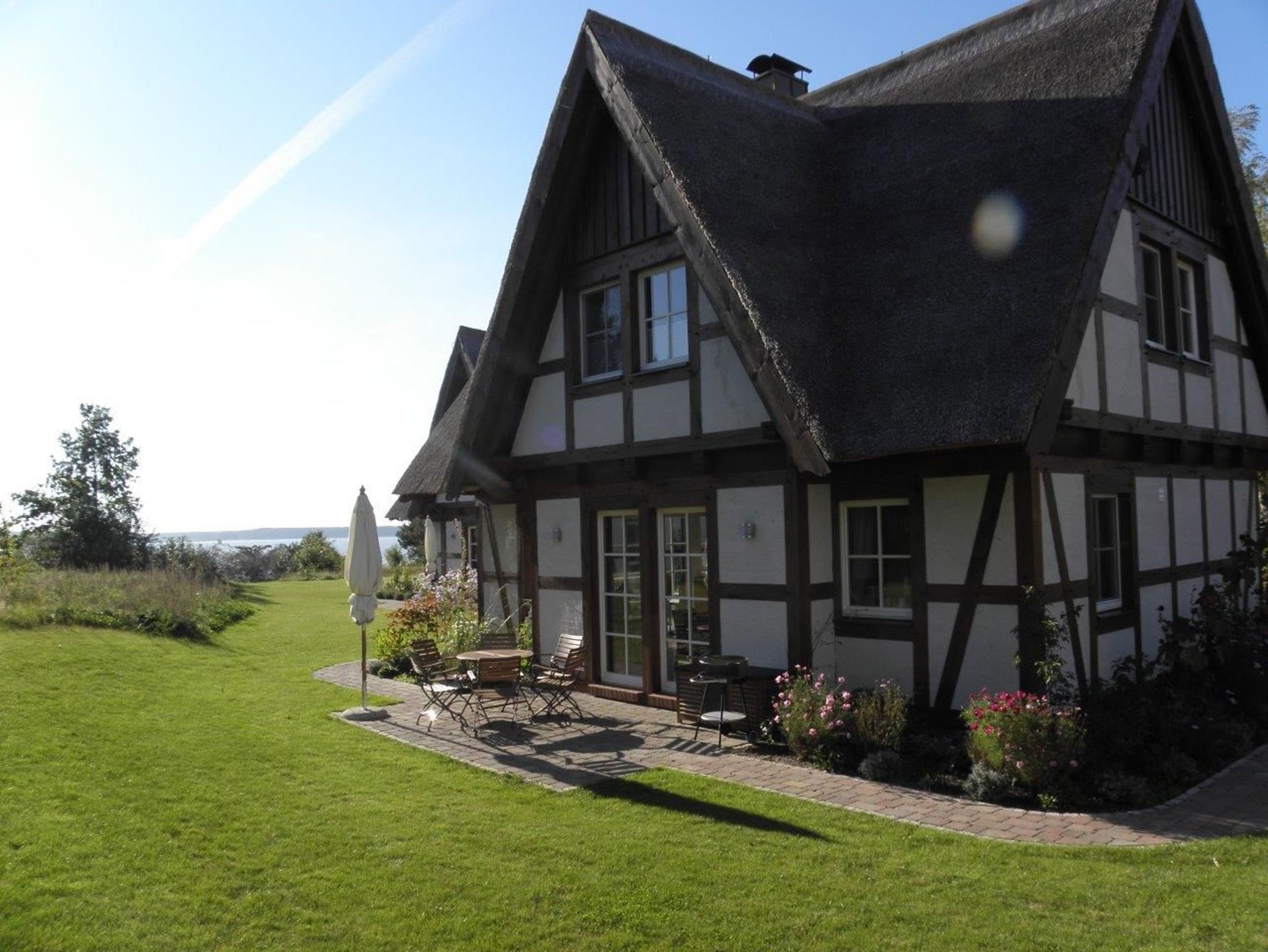 Landhaus Victoria,Seepferdchen - Blick auf den offenen Essbereich