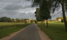 Dorfstraße nach Blengow aus Richtung Ostseebad Rerik