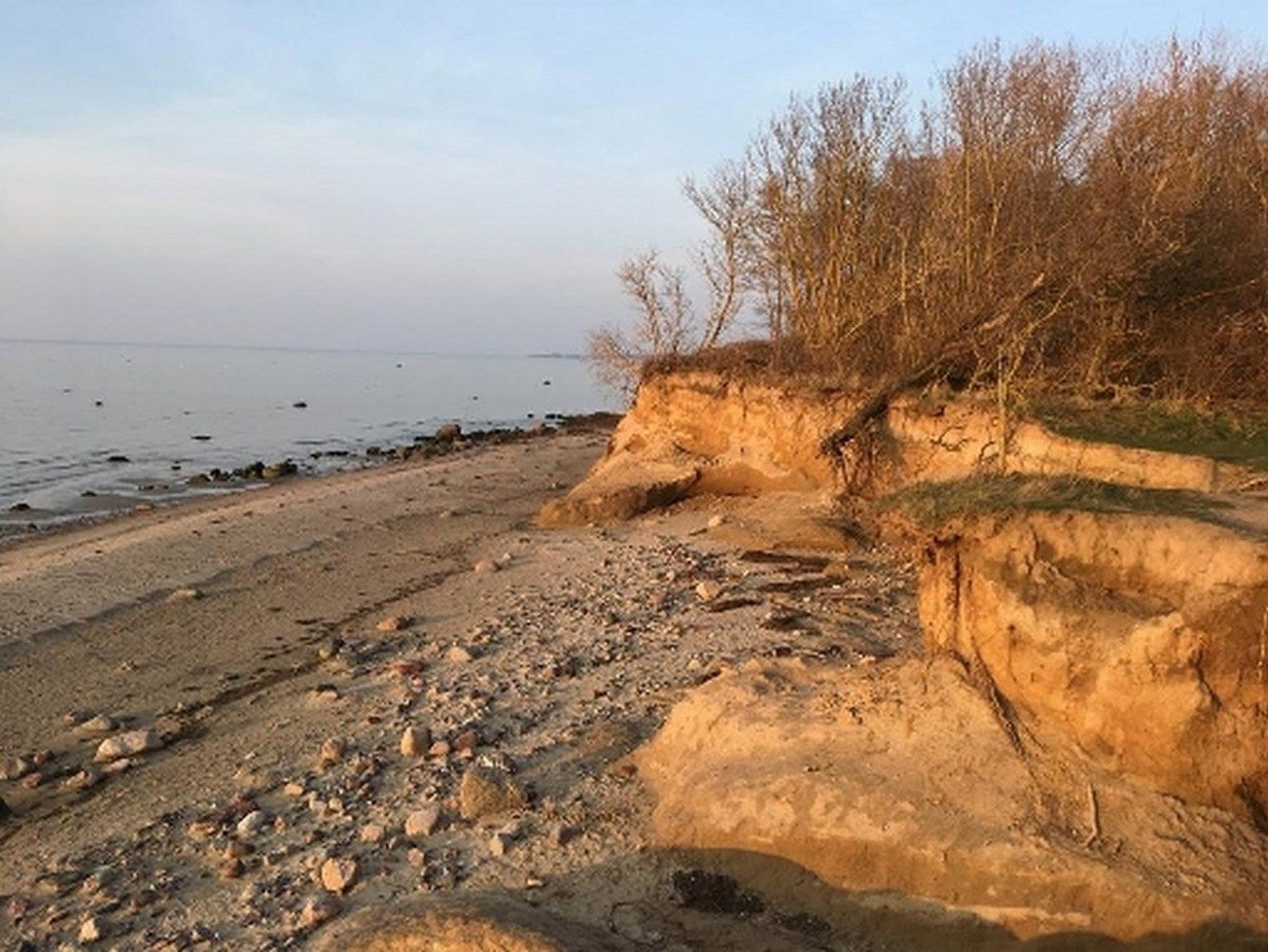 Strand mit Sonnenuntergang