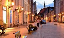 Wismar am Abend - Lübsche Strasse