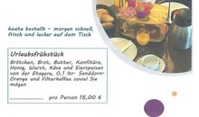 Frühstück im Cafe Sauer & Saftig Rerik