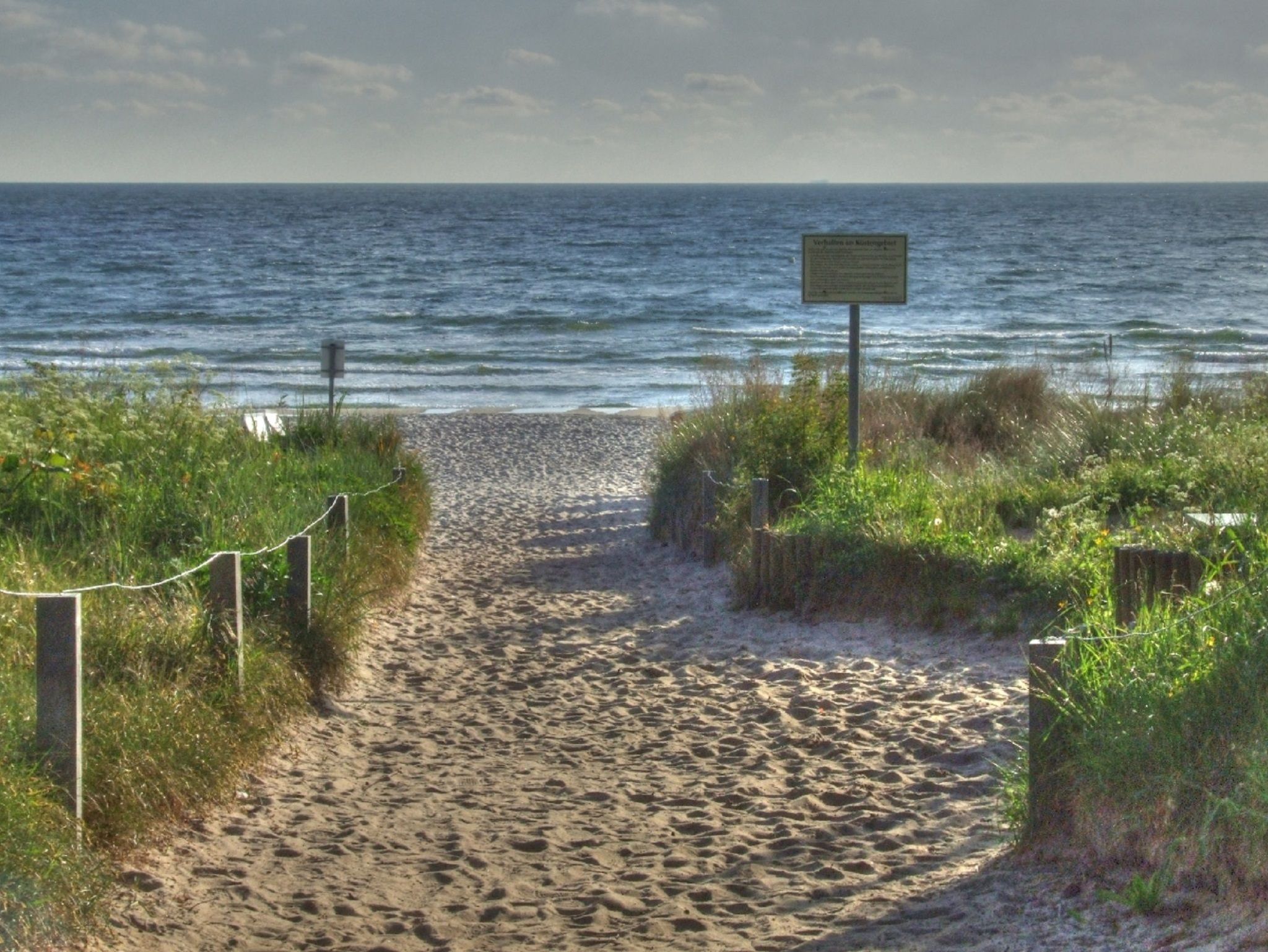 Wohnbereich einer Ferienwohnung der Strandvilla Imperator auf Usedom