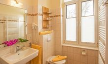 Badezimmer einer Ferienwohnung - Strandvilla Imperator auf Usedom