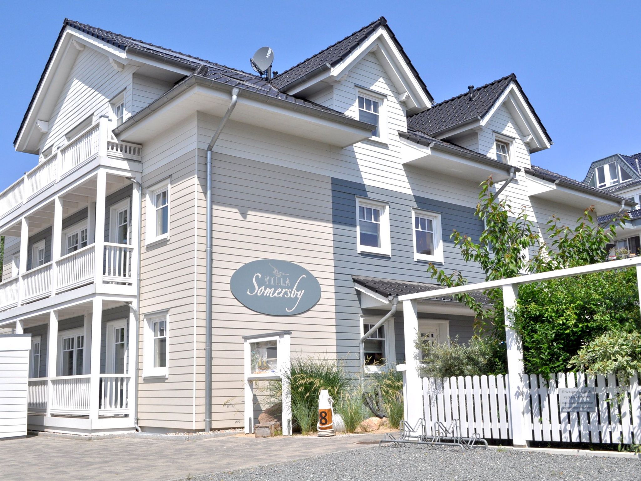 Frühstücksraum der Strandvilla Imperator auf Usedom