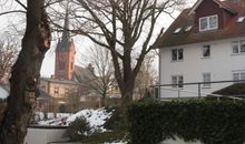 Ausblick auf den Kirchturm