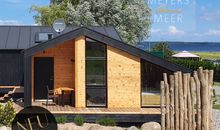 WerderChalet WOLKE 7 Ferienhaus direkt an Ostsee - Strand 150m - Tiny House am Meer mit E-Kamin, 2 Personen, ab Herbst 2024 mit Sauna