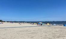 Badestrand bei Stralsund (mit dem Rad in ca. 10 Minuten zu erreichen)