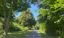 Radweg von Parow zum Badestrand in Stralsund und weiter zum Stralsunder-Hafen