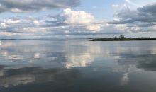 Eingang zur Strandkrone und Zugang zum Strand