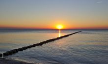 Sonnenuntergang in Zingst