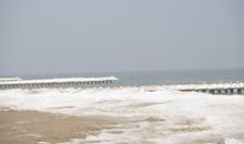 an der Ostsee in Ueckeritz am Strand 10 3 2018