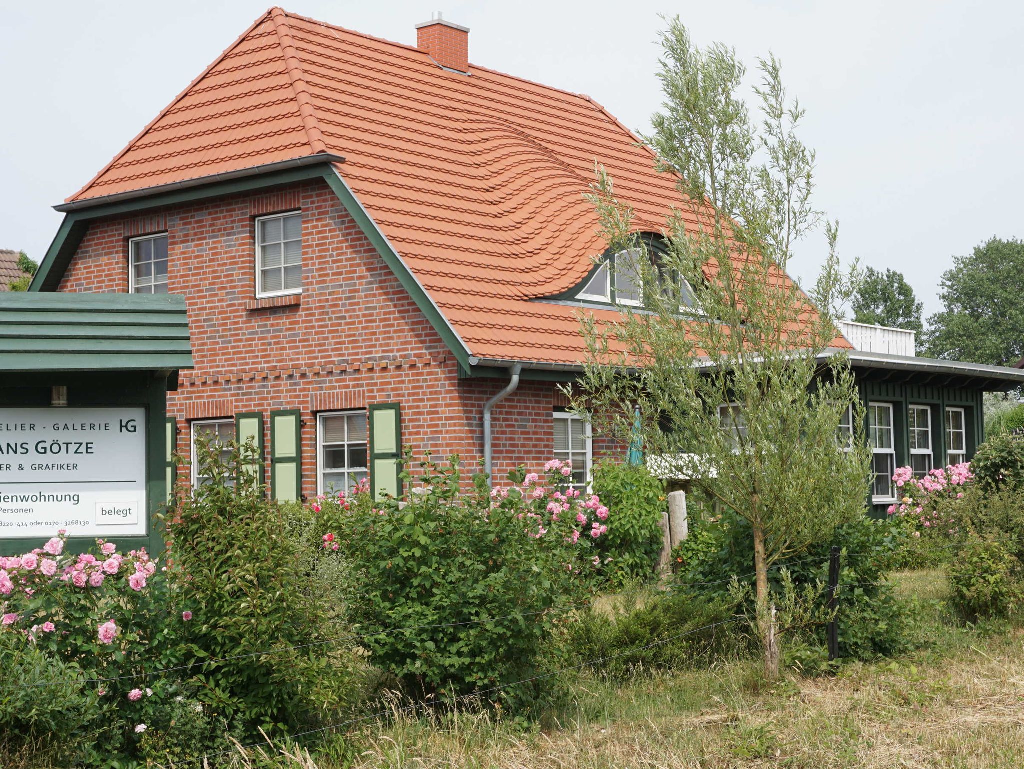 Haupteingang zur Ferienwohnung