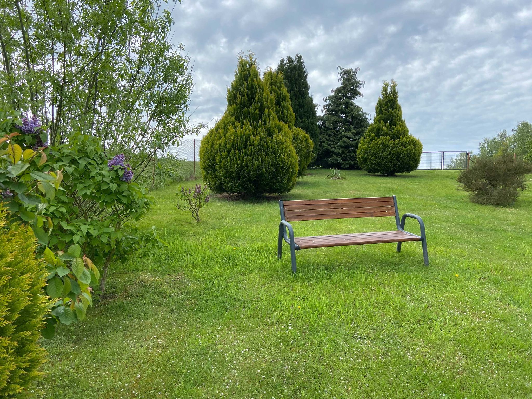 seitlicher Blick auf die Villa Heimkehr