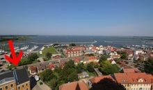 Eingang zur Strandkrone und Zugang zum Strand