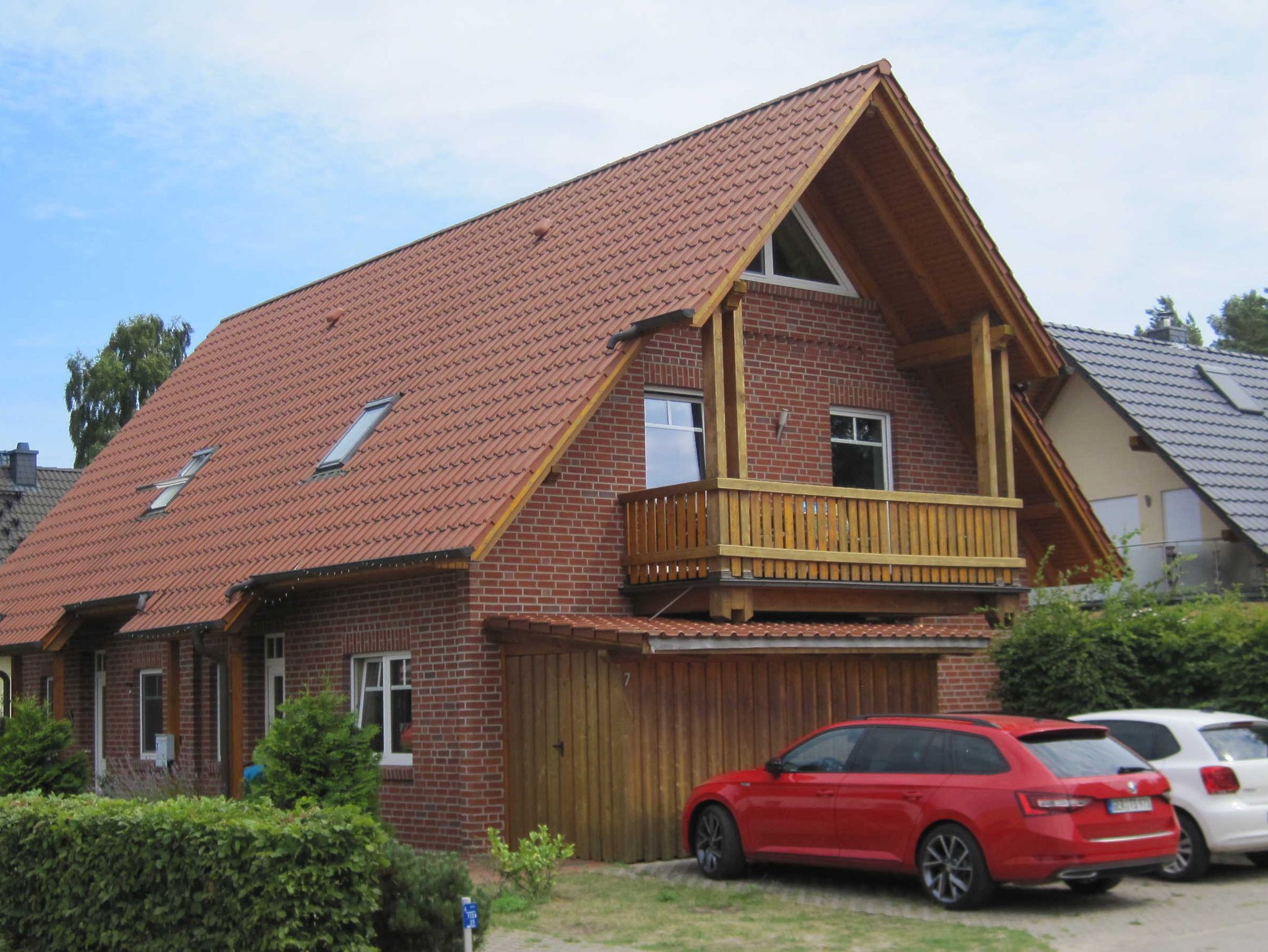 Eingang zur Strandkrone und Zugang zum Strand