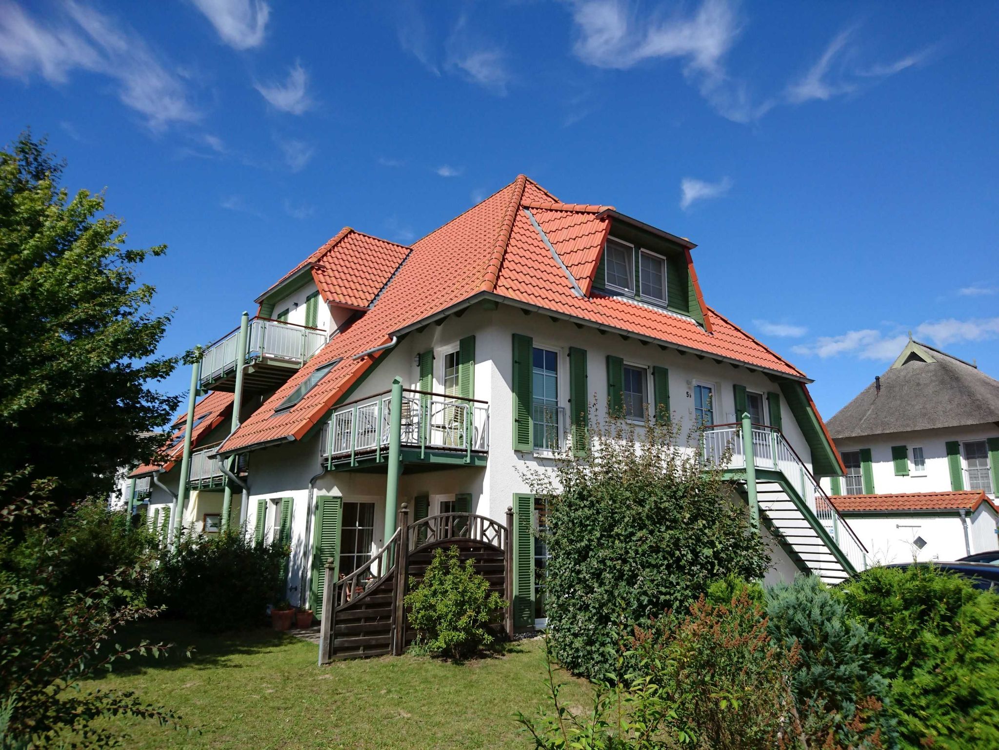 überdachte Terrase