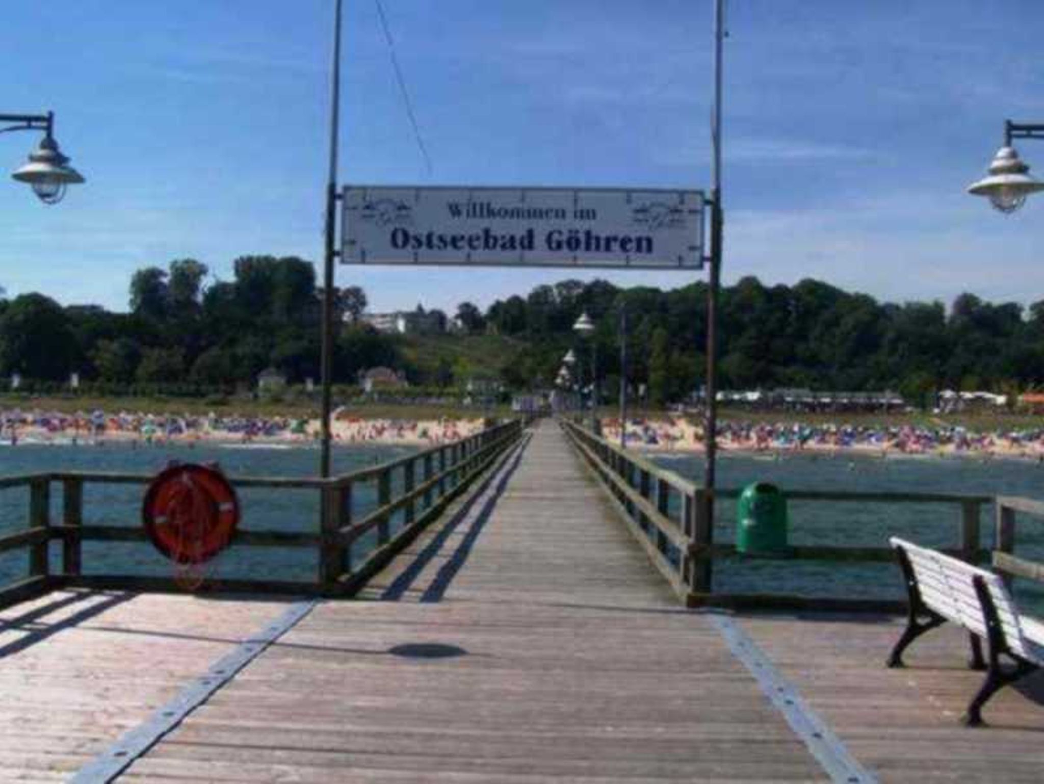 Strandpromenade in Schönhagen